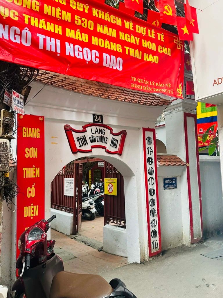 Bán nhà Ngõ Trung Tả - diện tích 35.4m2 1 tầng - Ngõ nông, gần mặt phố - giá 7,4 tỷ
