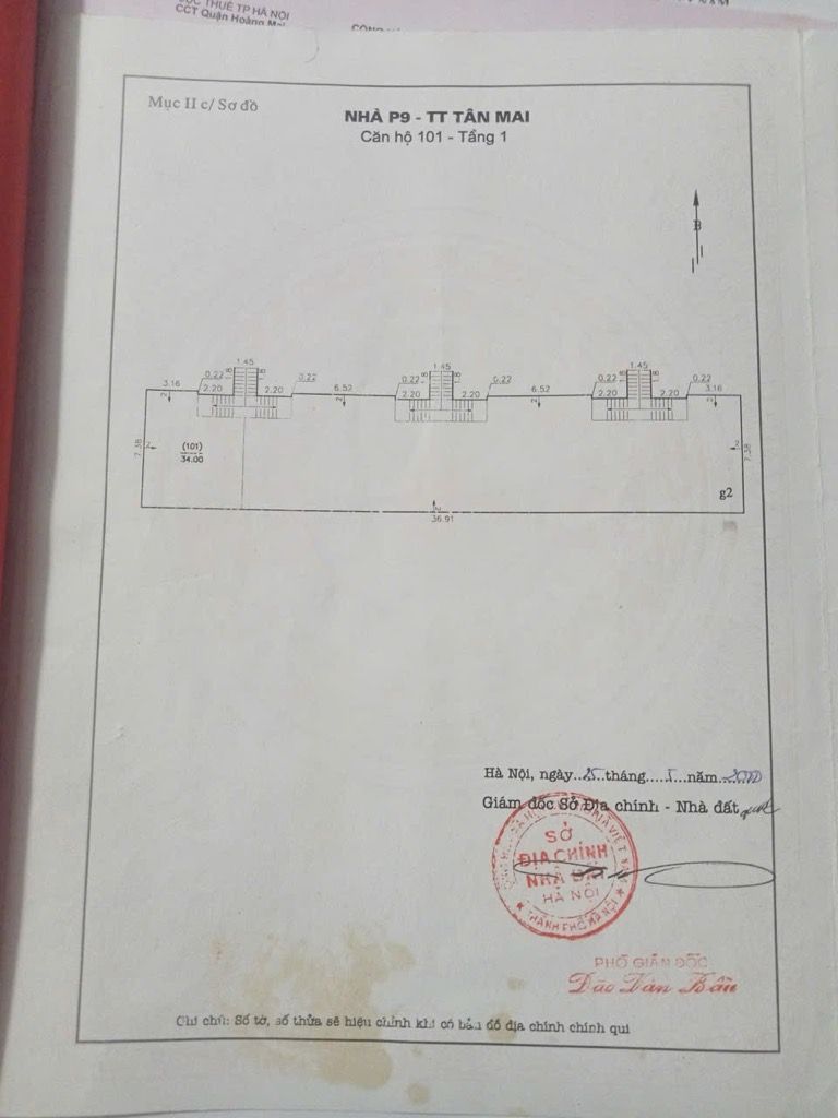 Bán nhà Ngõ 147 Tân Mai - diện tích 34m2 1 tầng - Ô tô đỗ cửa - giá 3,3 tỷ