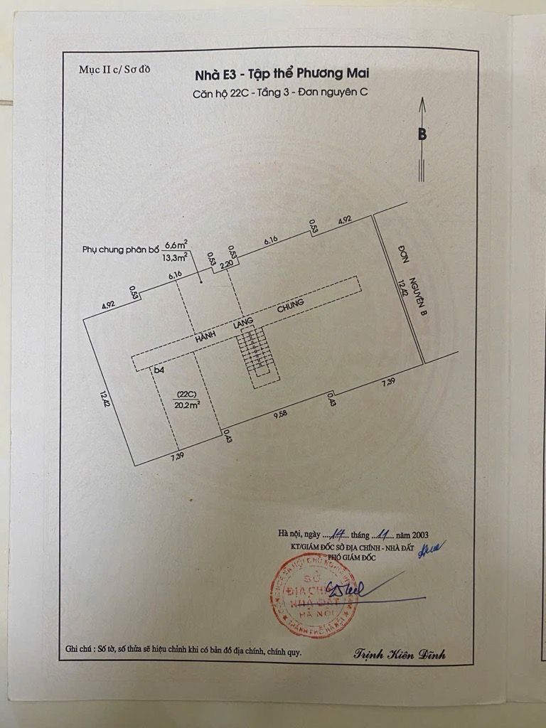 Bán nhà Phương Mai - diện tích 28,6m2 1 tầng - Căn hộ đẹp như chung cư - giá 4,8 tỷ