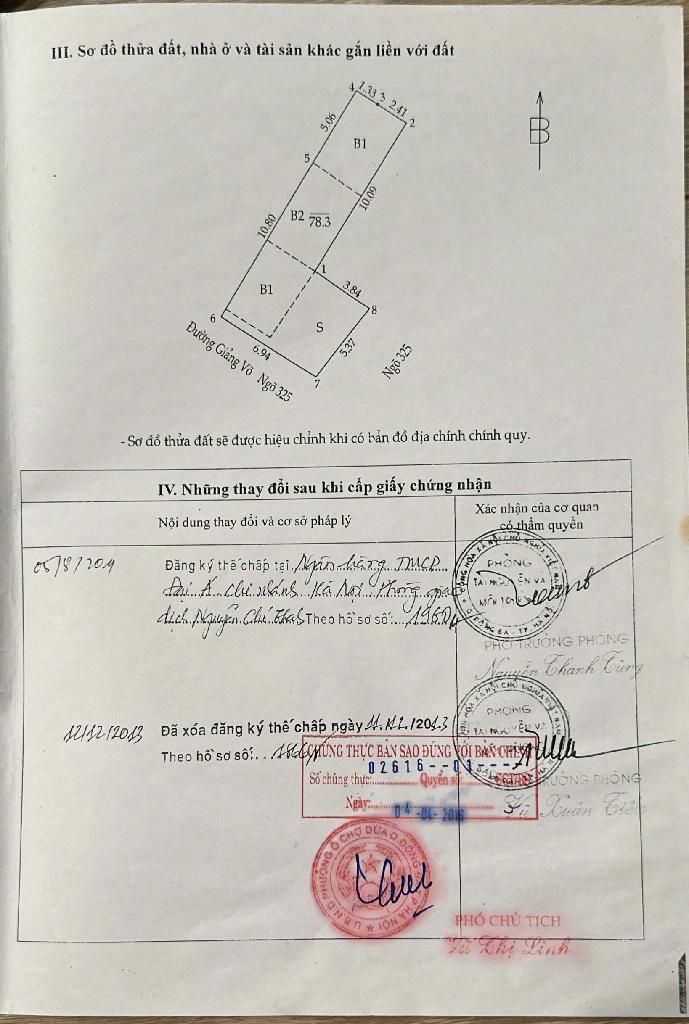 Bán nhà Giảng Võ - diện tích 36m2 3 tầng - Căn hộ chung cư full nội thất - giá 2 tỷ