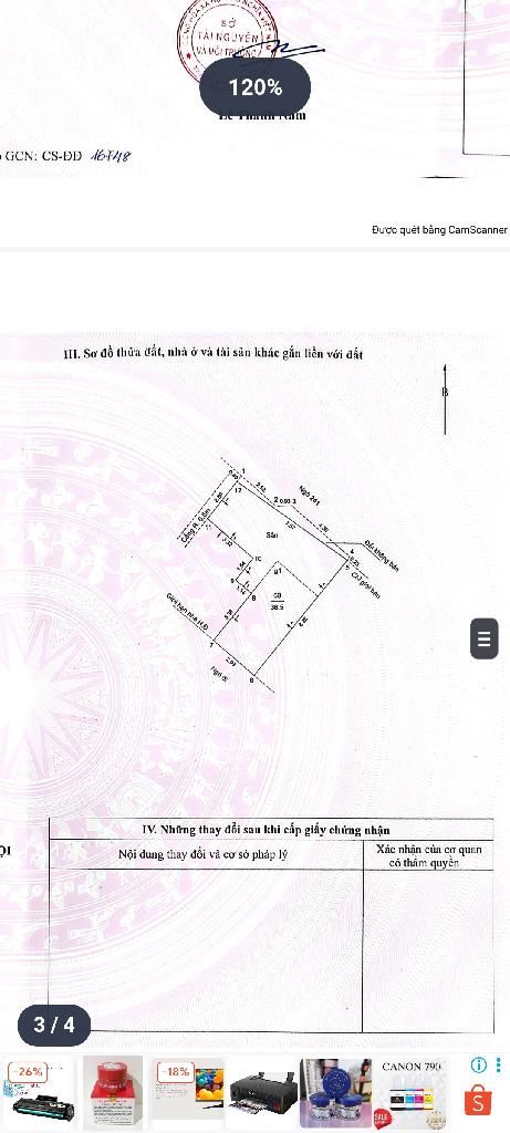 Bán nhà Ngõ Chợ Khâm Thiên - diện tích 18m2 4 tầng - gần chợ - giá 6,8 tỷ