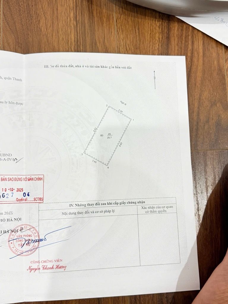 Bán nhà Khương Trung - diện tích 32m2 5 tầng - Nhà mới thang máy nhập khẩu - giá 0 tỷ