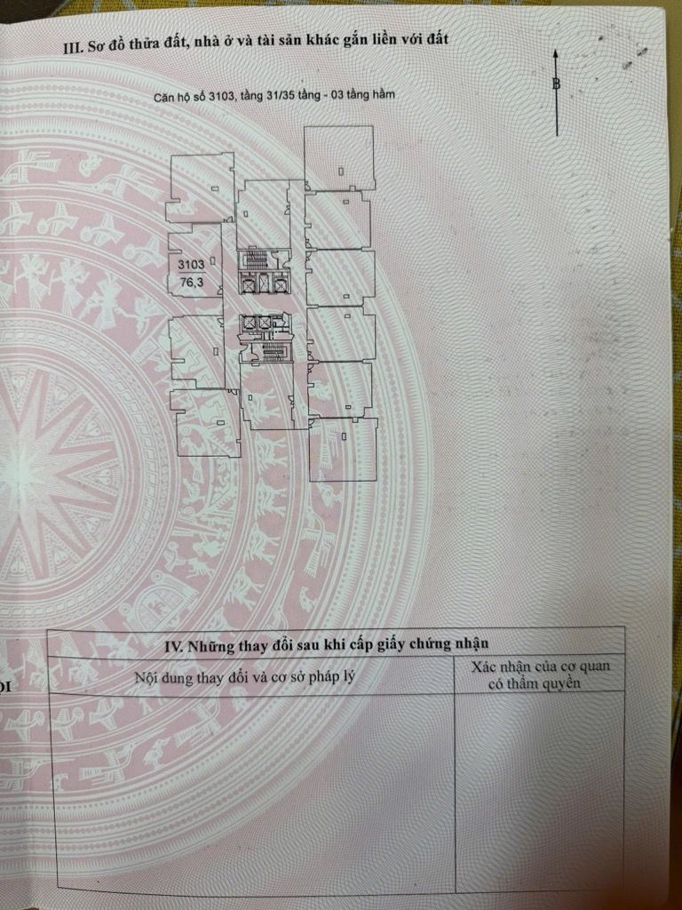 Bán nhà Nguyễn Cảnh Dị - diện tích 76.3m2 31 tầng - 3 ngủ - giá 6,9 tỷ