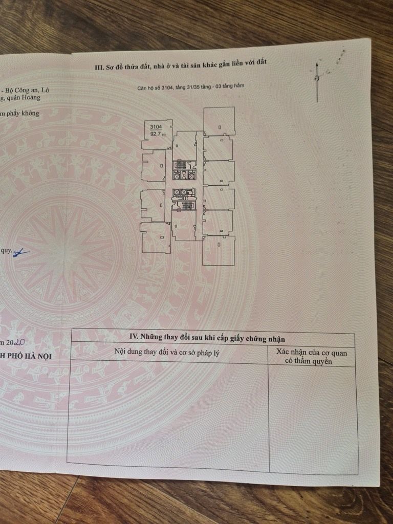 Bán nhà Nguyễn Cảnh Dị - diện tích 92.7m2 31 tầng - Căn góc giá 8,7 tỷ