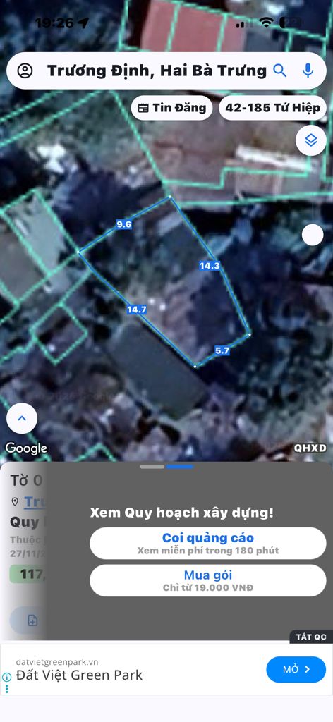 Bán nhà Trần Đại Nghĩa - diện tích 43m2 2 tầng - Nhà lô góc - giá 2,4 tỷ