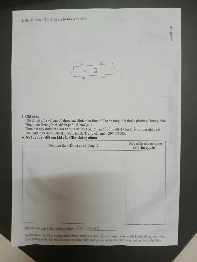 Bán nhà Hoàng Mai - diện tích 35.3m2 3 tầng - Ô TÔ TRÁNH - giá 11,6 tỷ