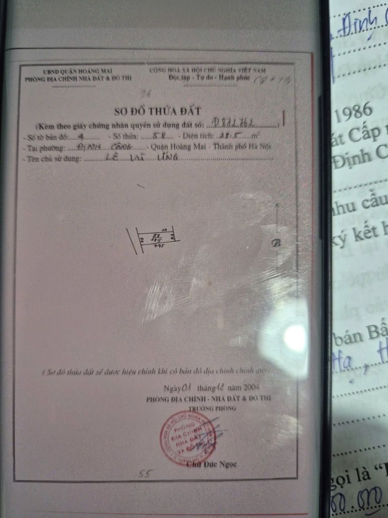 Bán nhà Định Công Hạ - diện tích 28,5m2 3 tầng - gần ô tô - giá 7,5 tỷ