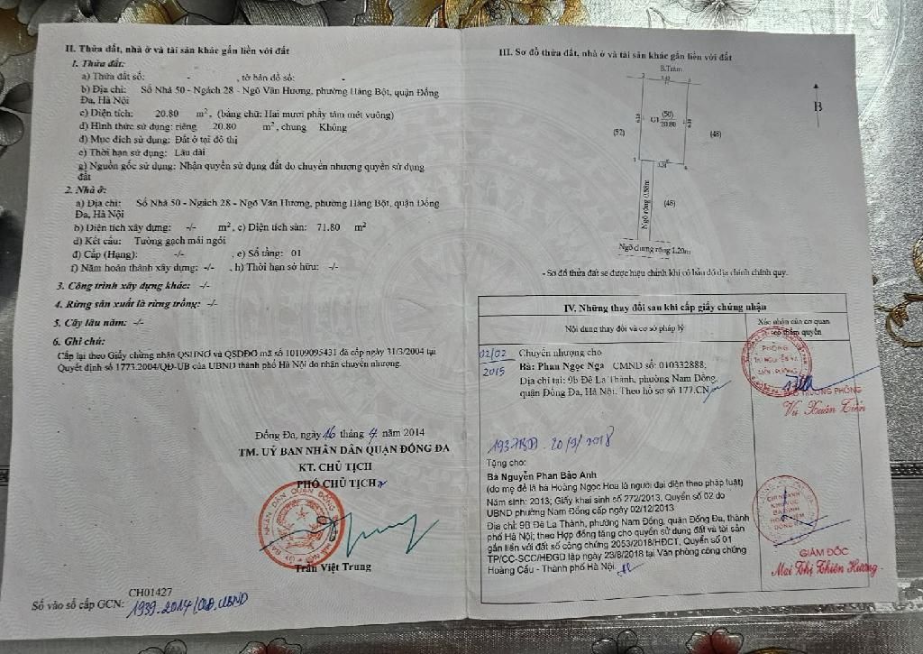Bán nhà Tôn đức Thắng - diện tích 20,8m2 3,5 tầng - Nhà đẹp hiếm có - giá 4,3 tỷ
