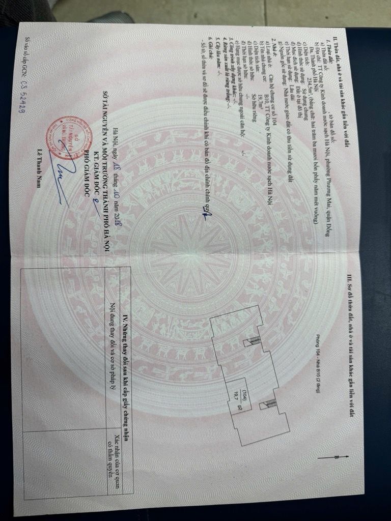 Bán nhà Nhà B10 Tập Thể Phương Mai - diện tích 60m2 1 tầng - HIẾM NHÀ BÁN - giá 3,65 tỷ