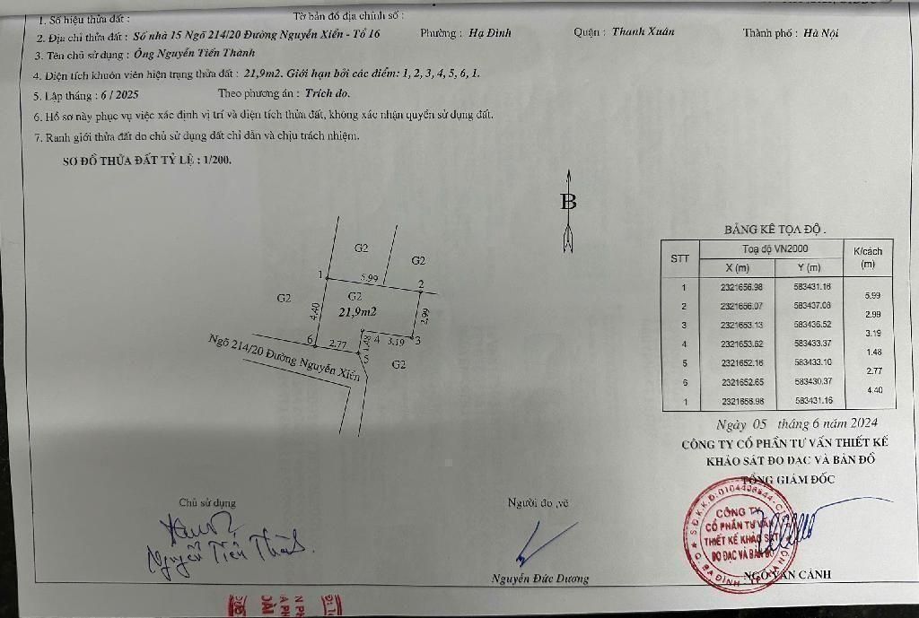 Bán nhà Nguyễn Xiển - diện tích 25m2 3 tầng - Nhà đẹp mới tặng full nội thất - giá 1,95 tỷ
