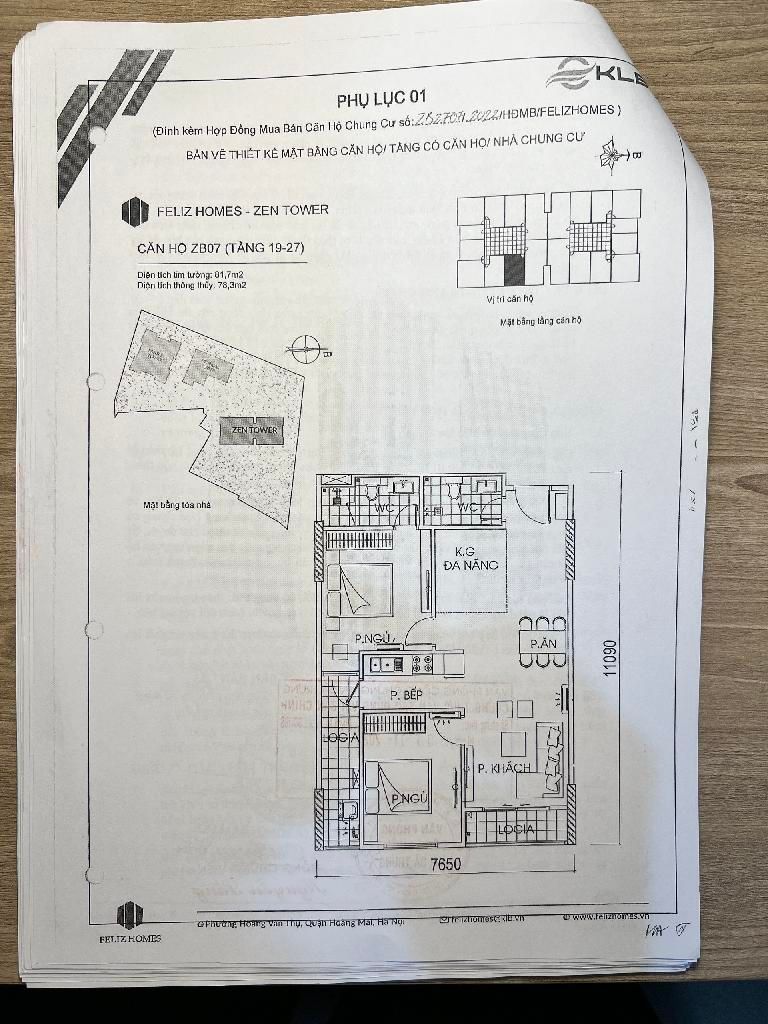 Bán nhà Hoàng Văn Thụ - diện tích 78.4m2 1 tầng - Căn hộ đẹp, giá 7,65 tỷ