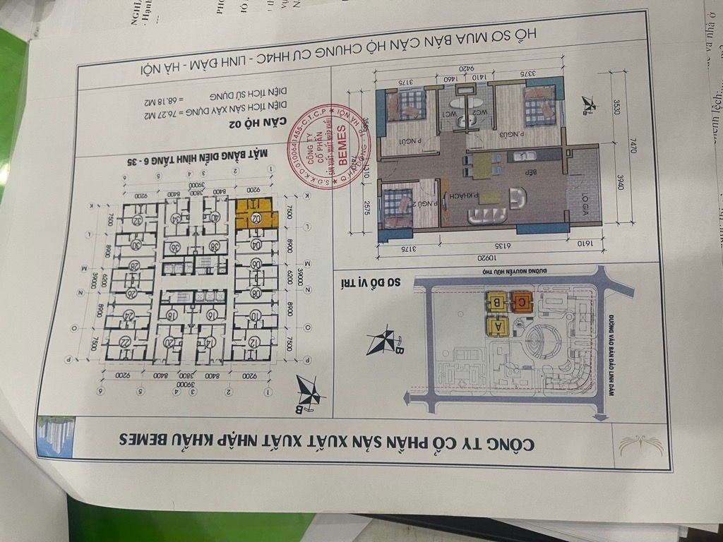 Bán nhà Linh đàm - diện tích 48m2 1 tầng - Chung cư giá rẻ - giá 2,99 tỷ