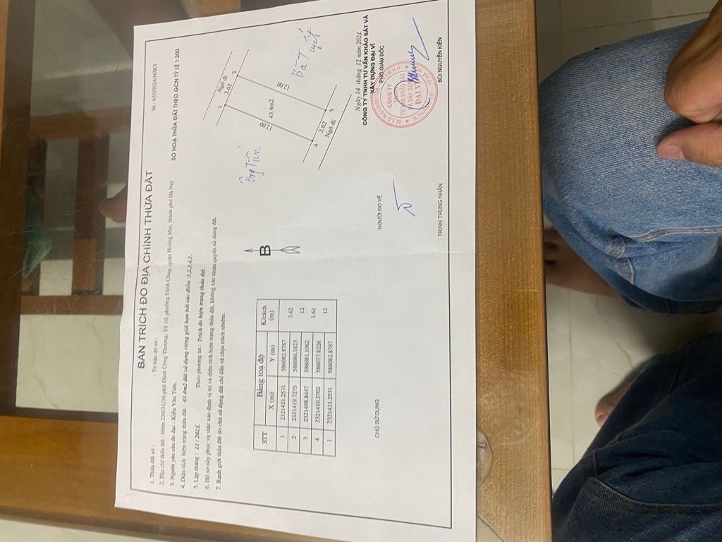 Bán nhà Định Công Thượng - diện tích 43,4m2 2 tầng - Ngõ thông nông gần trường - giá 3,6 tỷ