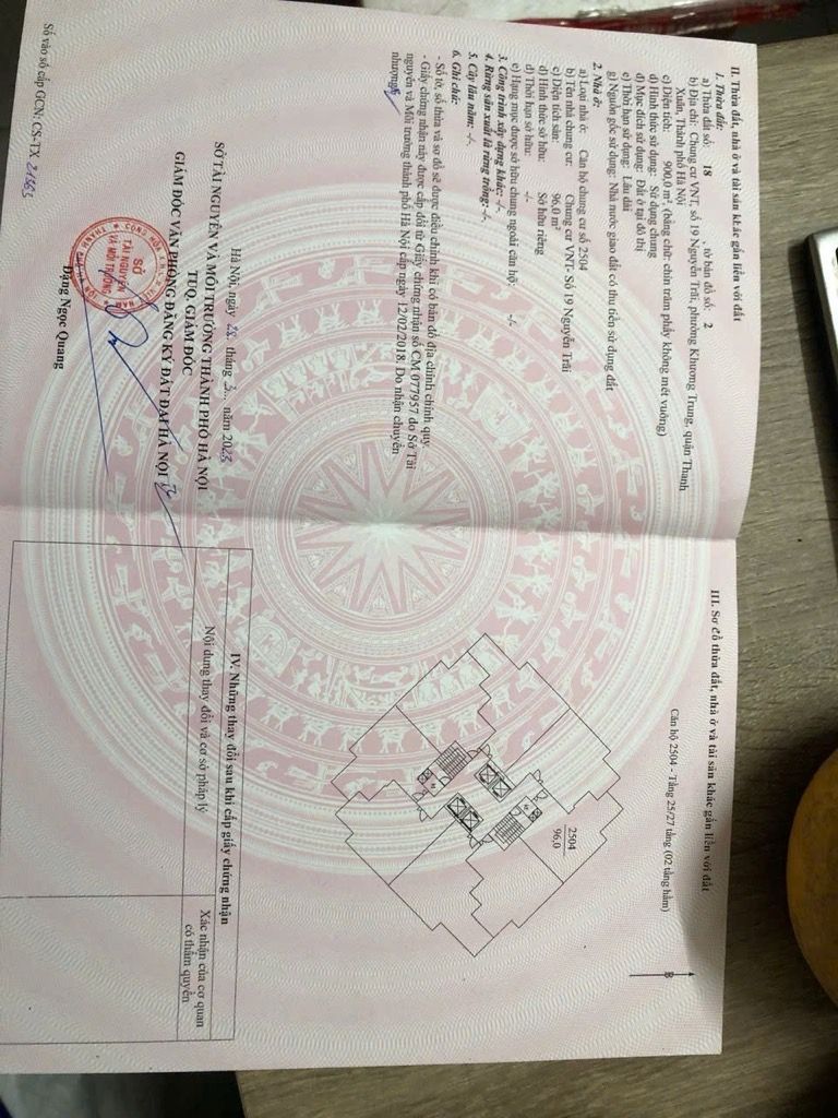 Bán nhà Nguyễn Trãi - diện tích 96m2 9 tầng - CĂN GÓC TẦNG CAO - VIEW ĐẸP - TRUNG TÂM NGÃ TƯ SỞ - giá 8,5 tỷ