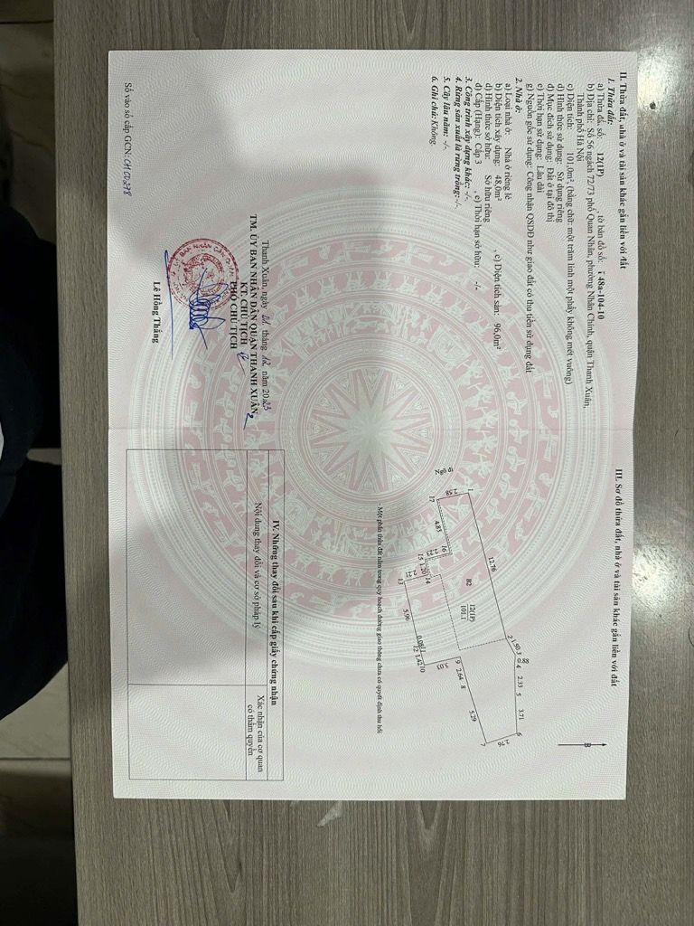 Bán nhà Hoàng Ngân - diện tích 101m2 3 tầng - Biệt thự cổ - giá 18 tỷ