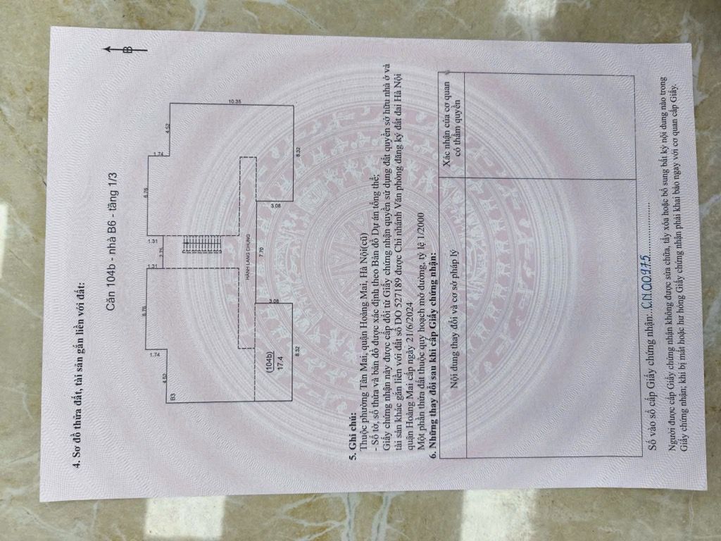 Bán nhà Tân Mai - diện tích 60m2 1 tầng - ô tô đỗ cửa - giá 3,8 tỷ