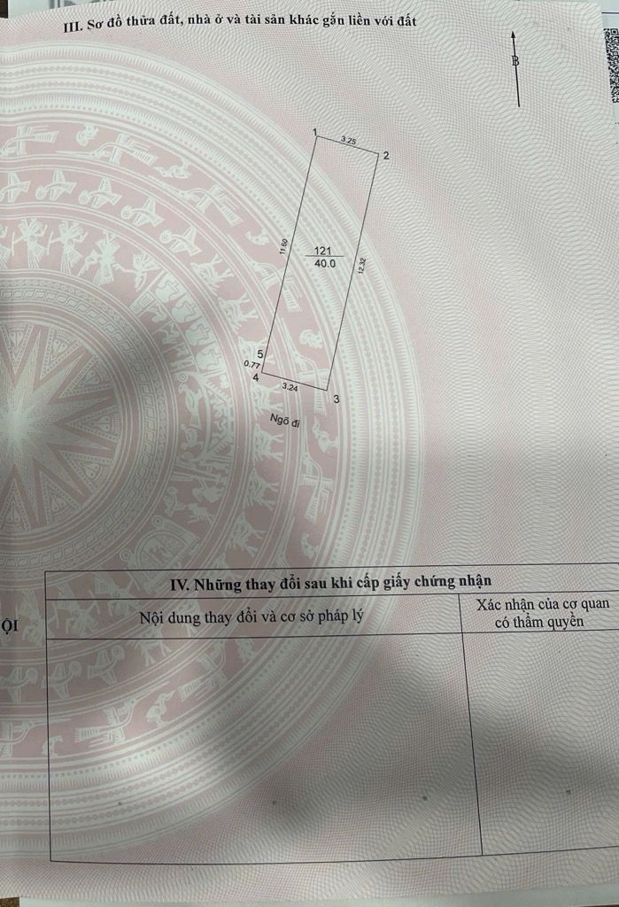 Bán nhà Hồng Mai - diện tích 45m2 5 tầng - Nhà rộng sát phố, cách ô tô 10m - giá 11,3 tỷ