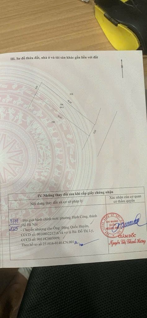 Bán nhà Định Công Thượng - diện tích 56m2 5 tầng - Mặt phố kinh doanh sầm uất - giá 21 tỷ