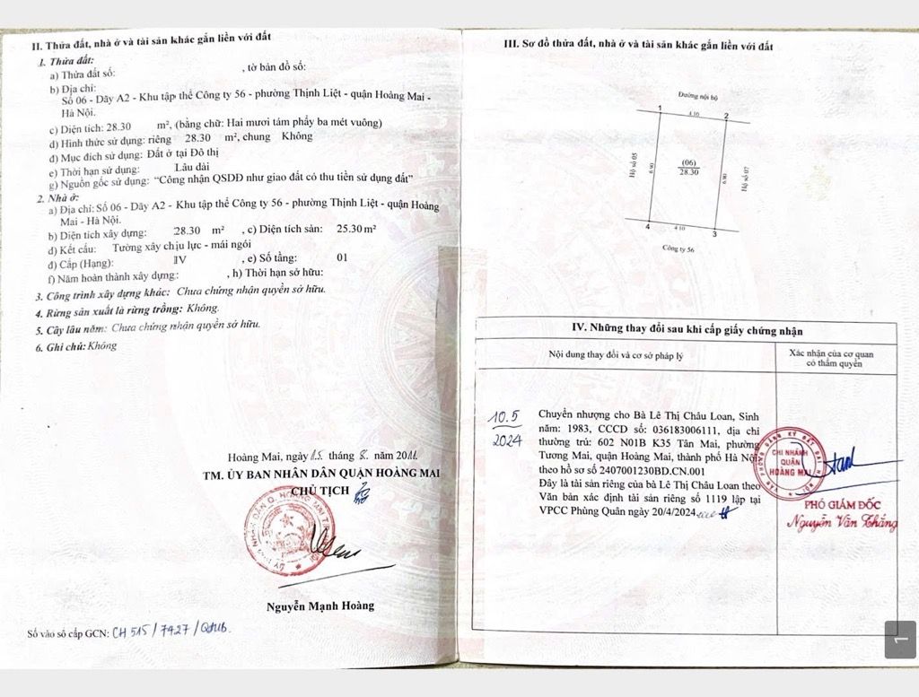 Bán nhà Giải phóng - diện tích 28.3m2 5 tầng - Ô tô tránh đỗ cổng - giá 9,3 tỷ
