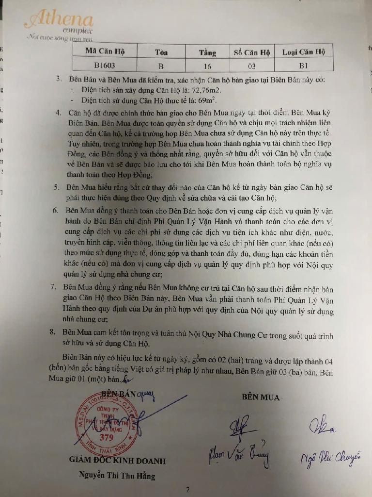 Bán nhà Hoàng Liệt - diện tích 69m2 16 tầng - CĂN HỘ 2 NGỦ- 2 VỆ SINH - VỀ Ở NGAY - giá 5,4 tỷ