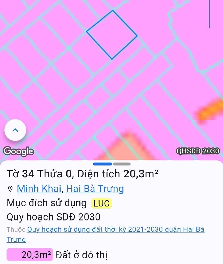 Bán nhà Minh Khai - diện tích 35m2 1 tầng - nhà nhỏ tiền - giá 3,9 tỷ