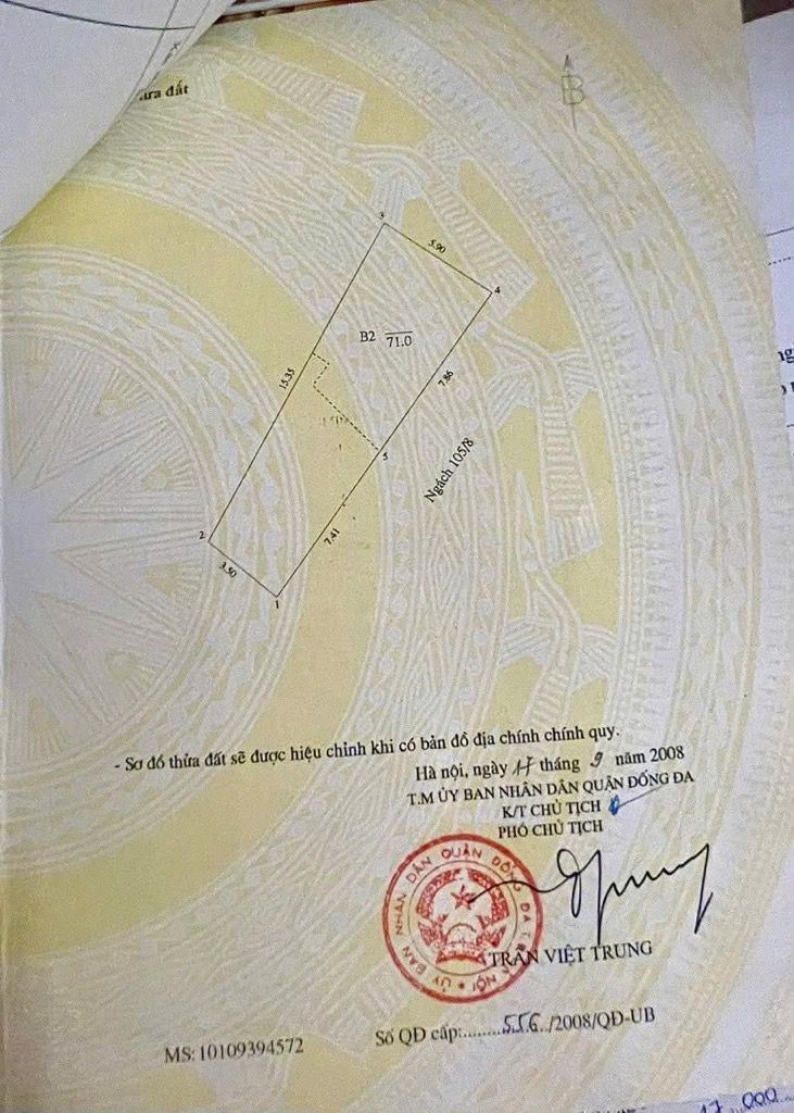 Bán nhà Láng Hạ - diện tích 71m2 3 tầng - HAI MẶT THOÁNG - giá 17 tỷ