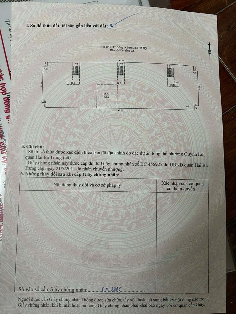 Bán nhà Hồng Mai - diện tích 75m2 3 tầng - Ô TÔ ĐỖ CHÂN CẦU THANG - giá 4,8 tỷ