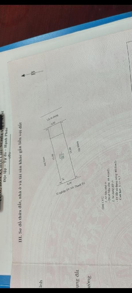 Bán nhà Lĩnh Nam - diện tích 60m2 1 tầng - Mặt ngõ ô tô tránh - giá 12,6 tỷ