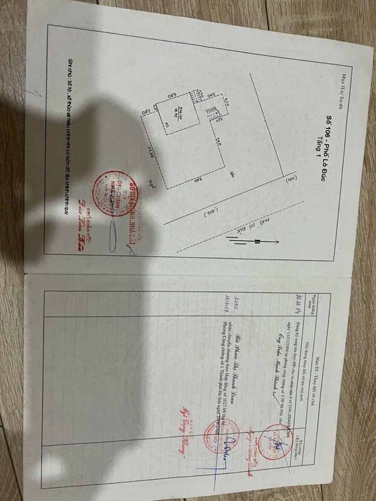 Bán nhà Lò Đúc - diện tích 40m2 1 tầng - Căn hộ tập thể - giá 3,75 tỷ