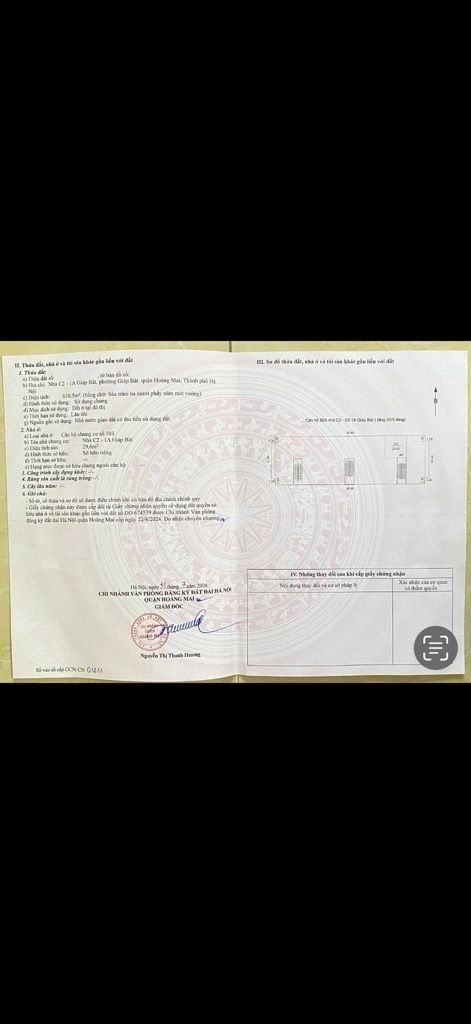 Bán nhà Giải Phóng - diện tích 60m2 1 tầng - Tập thể văn minh, sạch sẽ - giá 3,98 tỷ