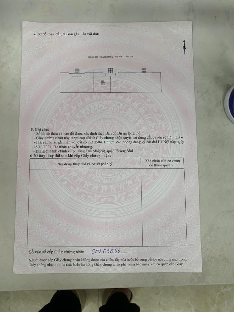 Bán nhà Tân Mai - diện tích 108m2 2 tầng - 2 mặt đường, ô tô vào - giá 12 tỷ