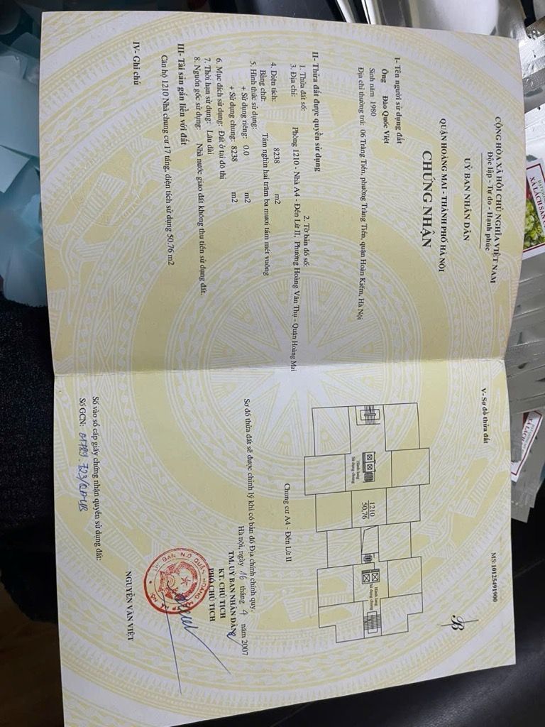 Bán nhà Đền Lừ - diện tích 51m2 1 tầng - Nhà đẹp hiếm có - giá 4,35 tỷ