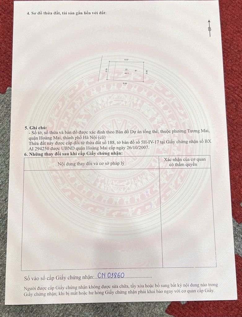 Bán nhà Lương Khánh Thiện - diện tích 44m2 5 tầng - Nhà mới, thiết kế tân cổ điển - giá 15,8 tỷ