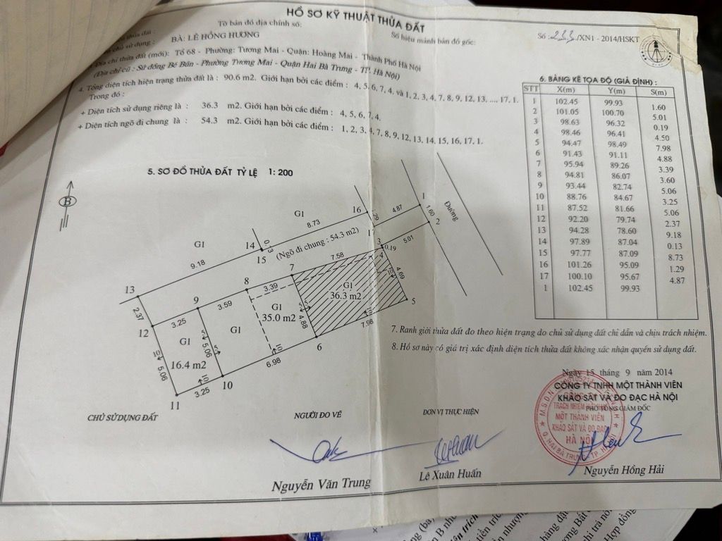 Bán nhà Ngõ Hạnh Phúc - diện tích 36m2 2 tầng - gần hồ Đền Lừ - giá 3,1 tỷ