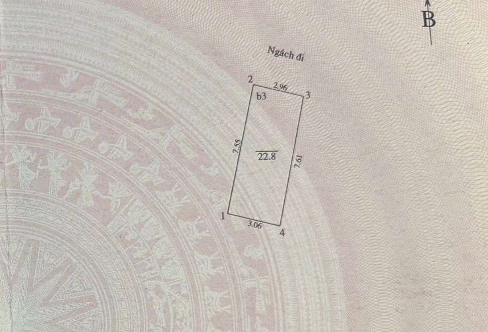 Bán nhà ngõ chợ Khâm Thiên - diện tích 22,8m2 4 tầng - ô tô vào trong nhà - giá 6,5 tỷ