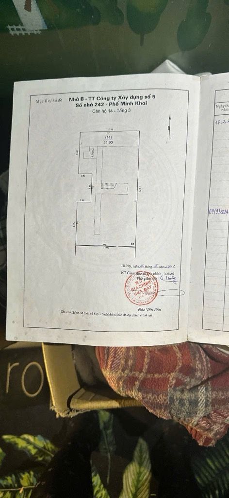 Bán nhà Minh Khai - diện tích 55m2 3 tầng - Căn góc 3 thoáng - giá 2,95 tỷ