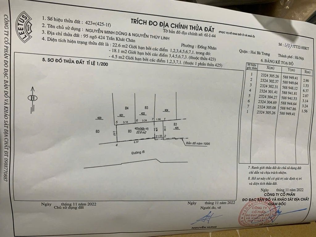 Bán nhà Trần Khát Chân - diện tích 23m2 5 tầng - Nhà Đẹp, xây Khung cột bê tông chắc chắn - giá 8,5 tỷ