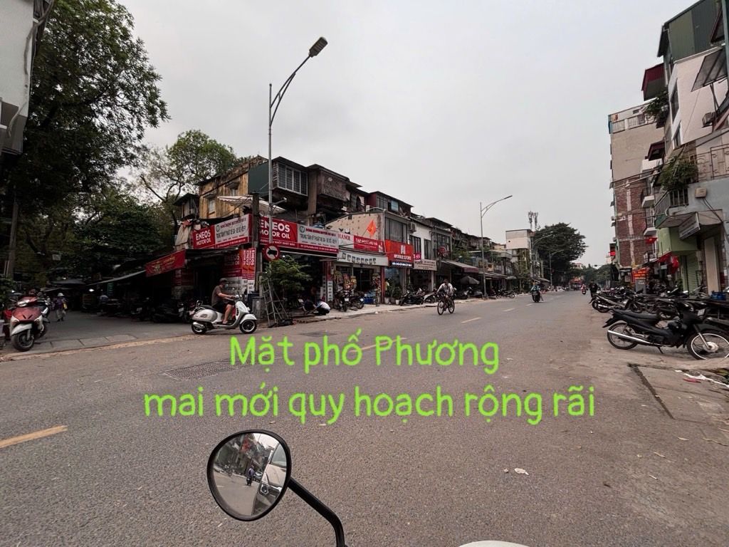 Bán nhà Phương Mai - diện tích 81m2 1 tầng - Mặt phố, lô góc, kinh doanh - giá 15 tỷ