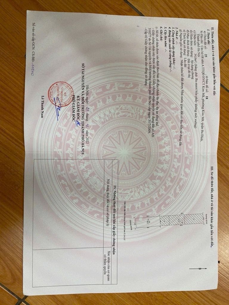 Bán nhà Kim Mã - diện tích 34m2 5 tầng - Ô TÔ DỪNG ĐỖ NGÀY ĐÊM - giá 12,5 tỷ