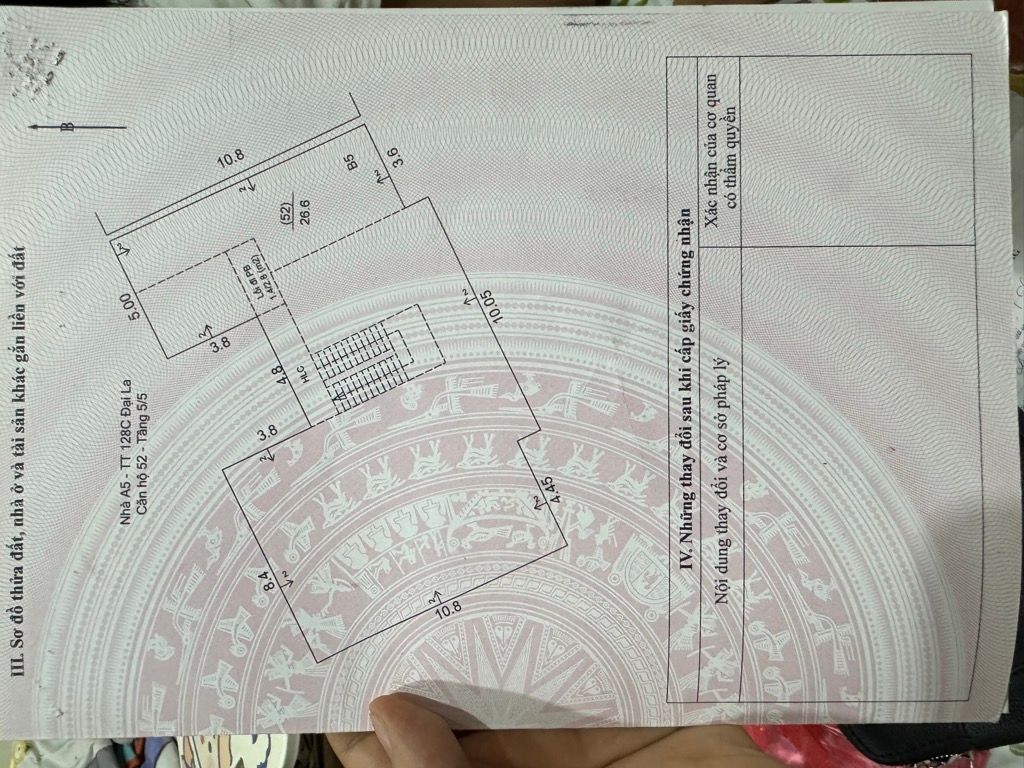 Bán nhà Đại La - diện tích 70m2 1 tầng - Nhà đẹp, sáng, đầy đủ nội thất - giá 3,9 tỷ
