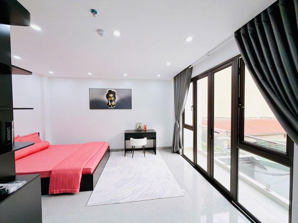 Bán nhà Tam Trinh - diện tích 57m2 6 tầng - Thang máy, 9 phòng full đồ - giá 13,5 tỷ