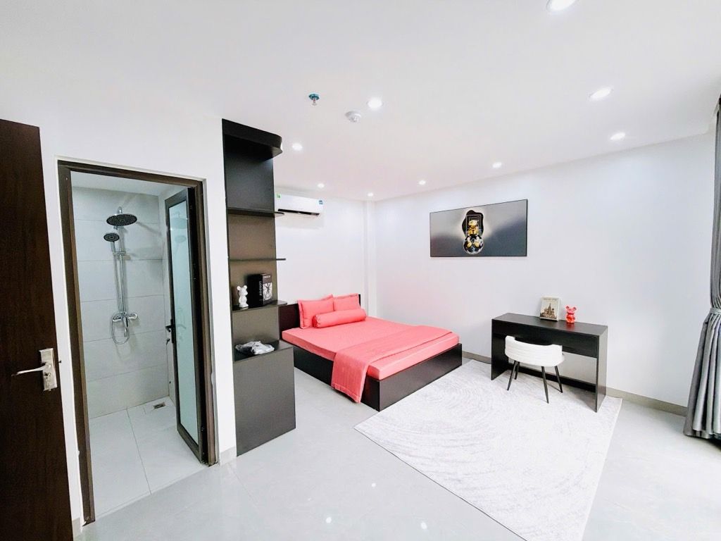 Bán nhà Tam Trinh - diện tích 57m2 6 tầng - Thang máy, 9 phòng full đồ - giá 13,5 tỷ