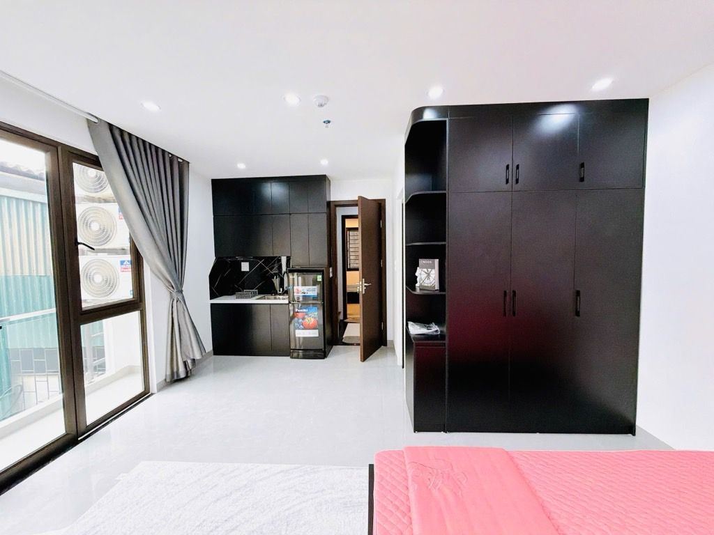 Bán nhà Tam Trinh - diện tích 57m2 6 tầng - Thang máy, 9 phòng full đồ - giá 13,5 tỷ