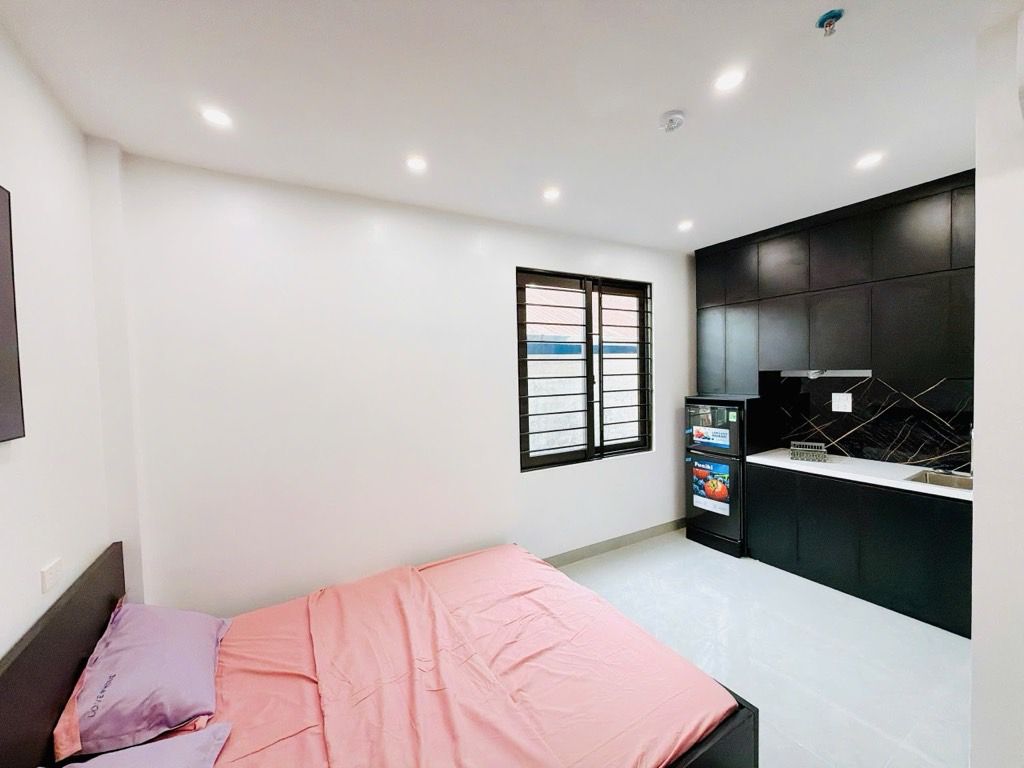 Bán nhà Tam Trinh - diện tích 57m2 6 tầng - Thang máy, 9 phòng full đồ - giá 13,5 tỷ