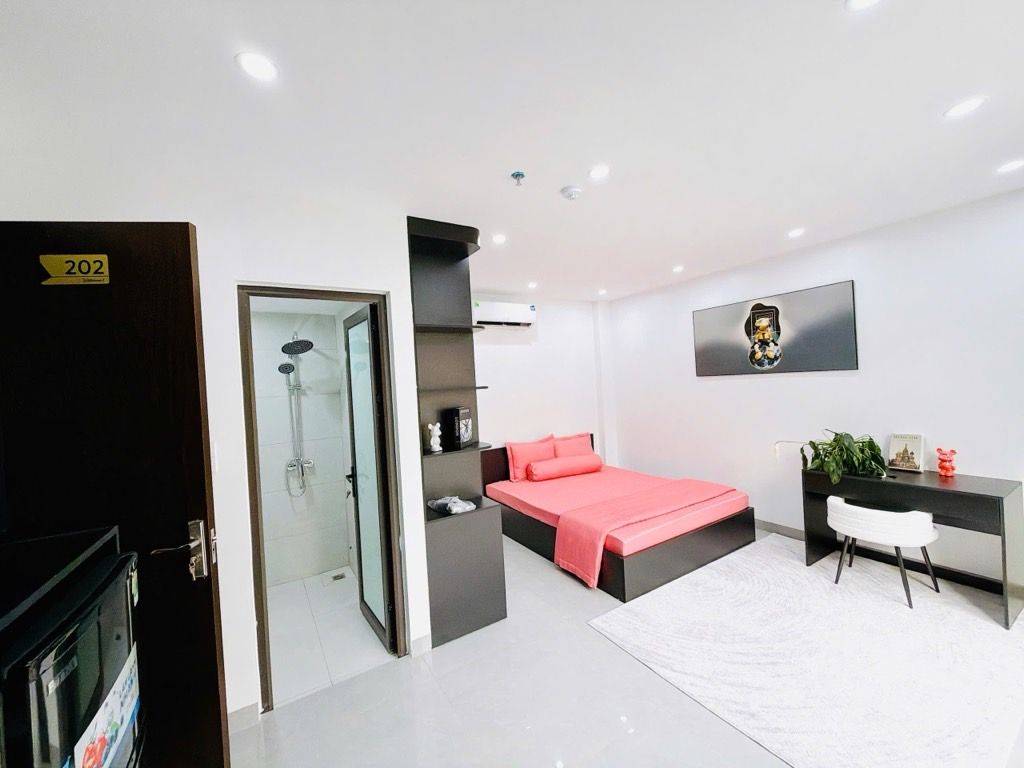 Bán nhà Tam Trinh - diện tích 57m2 6 tầng - Thang máy, 9 phòng full đồ - giá 13,5 tỷ