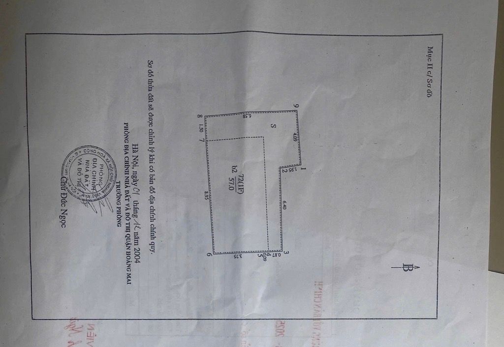 Bán nhà Tam Trinh - diện tích 57m2 6 tầng - Thang máy, 9 phòng full đồ - giá 13,5 tỷ