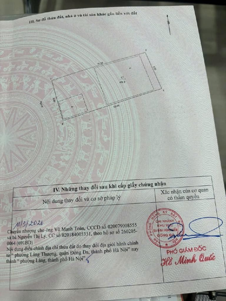 Bán nhà Chùa Láng - diện tích 49,2m2 4 tầng - Ô TÔ 7 CHỖ VÀO NHÀ - giá 15,8 tỷ