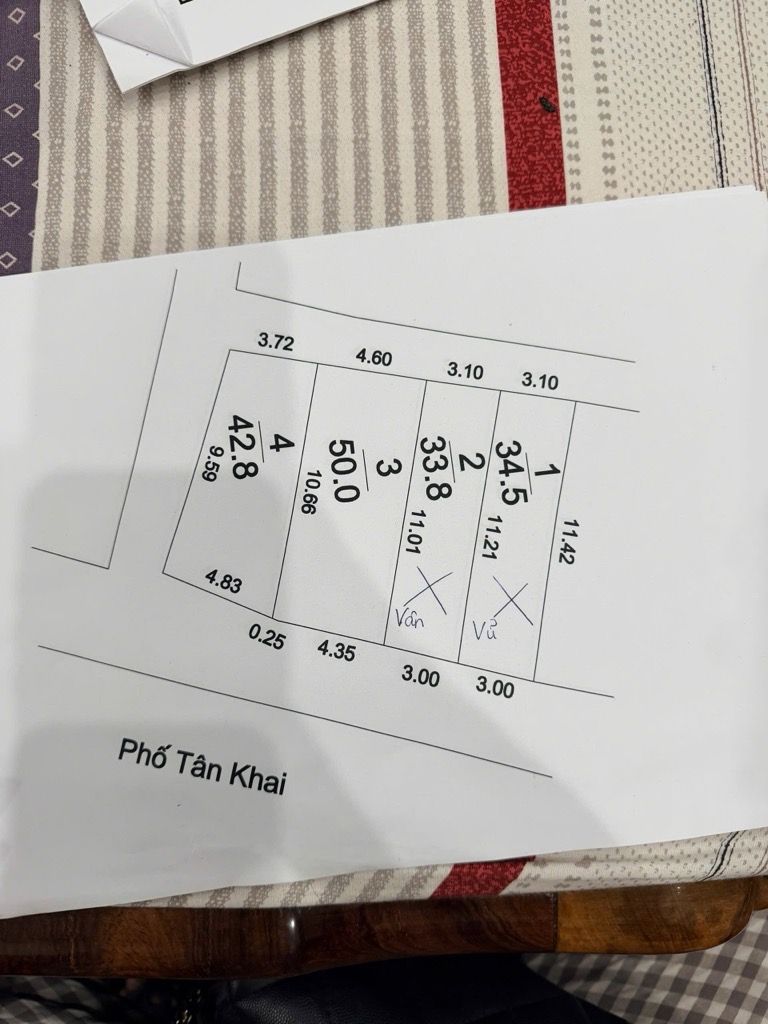 Bán nhà Tân Khai - diện tích 34m2 2 tầng - vừa ở vừa kinh doanh - giá 3,8 tỷ