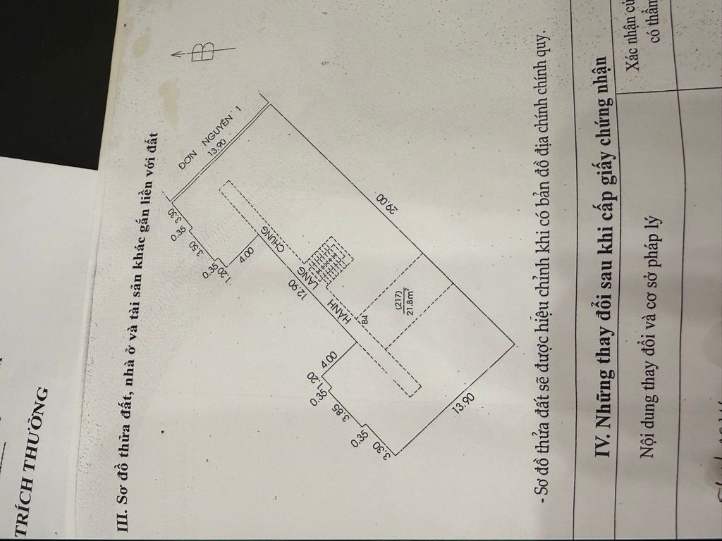 Bán nhà Vĩnh Hồ - diện tích 50m2 1 tầng - Sổ đỏ chính chủ - giá 3,5 tỷ