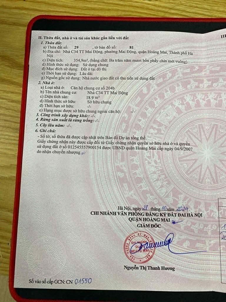 Bán nhà Mai Động - diện tích 46m2 2 tầng - Phân khúc hiếm - giá 2,9 tỷ